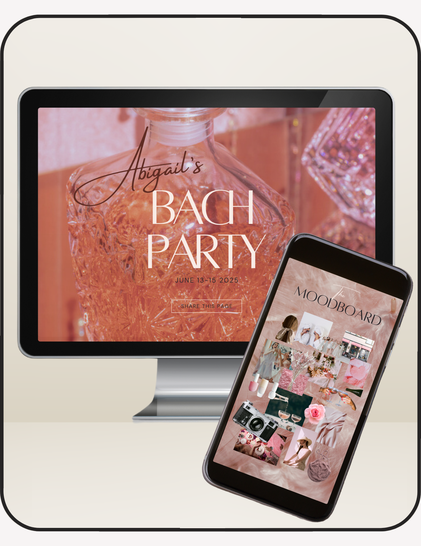 Girly Bachelorette Template