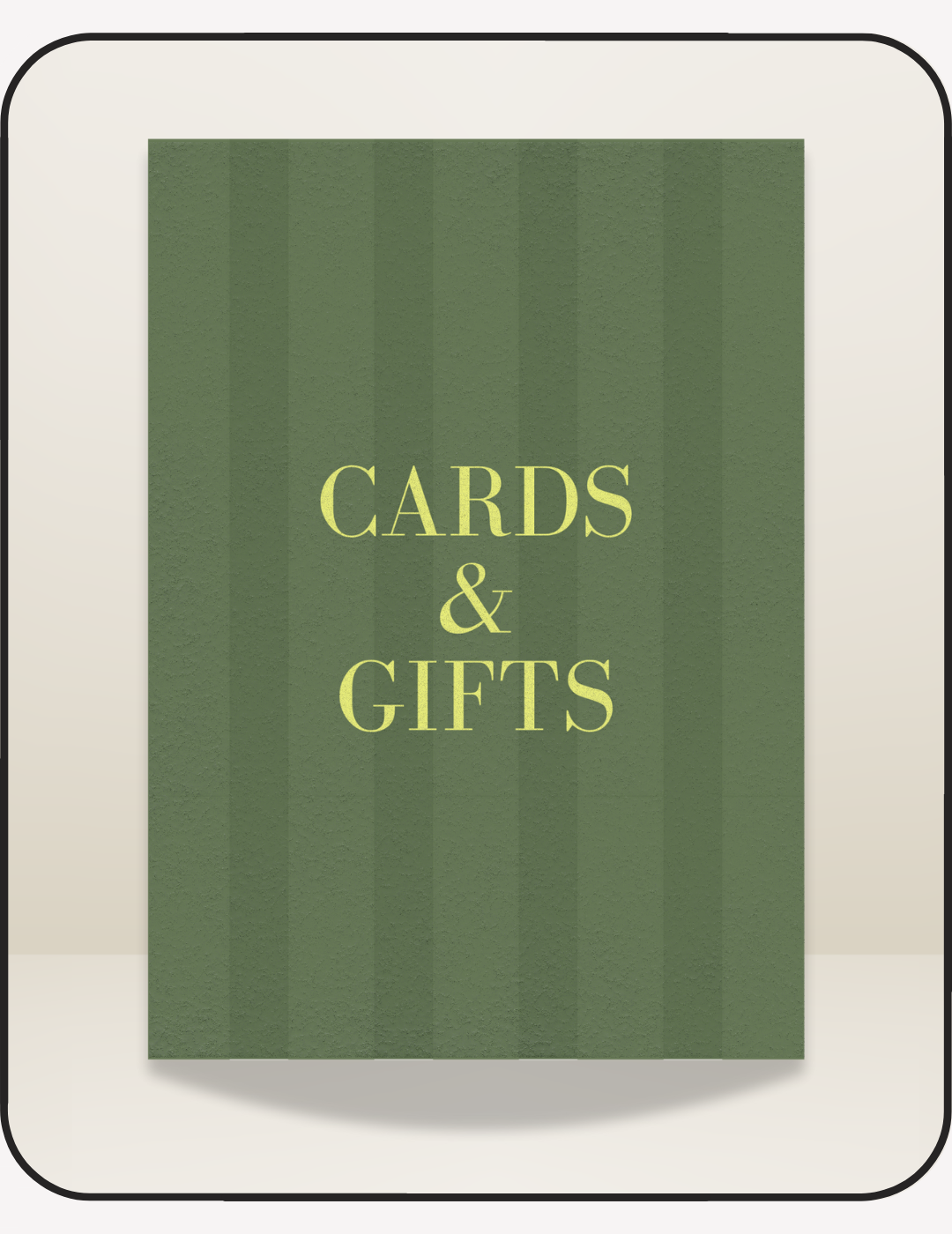 Lush Bridal Shower Gifts & Cards Sign