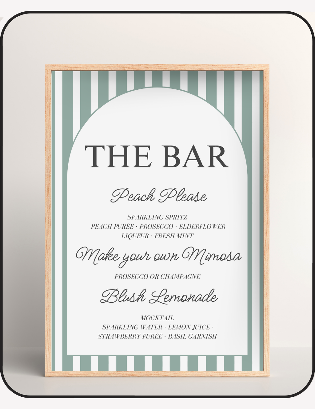 Lakeside Bachelorette Bar Sign