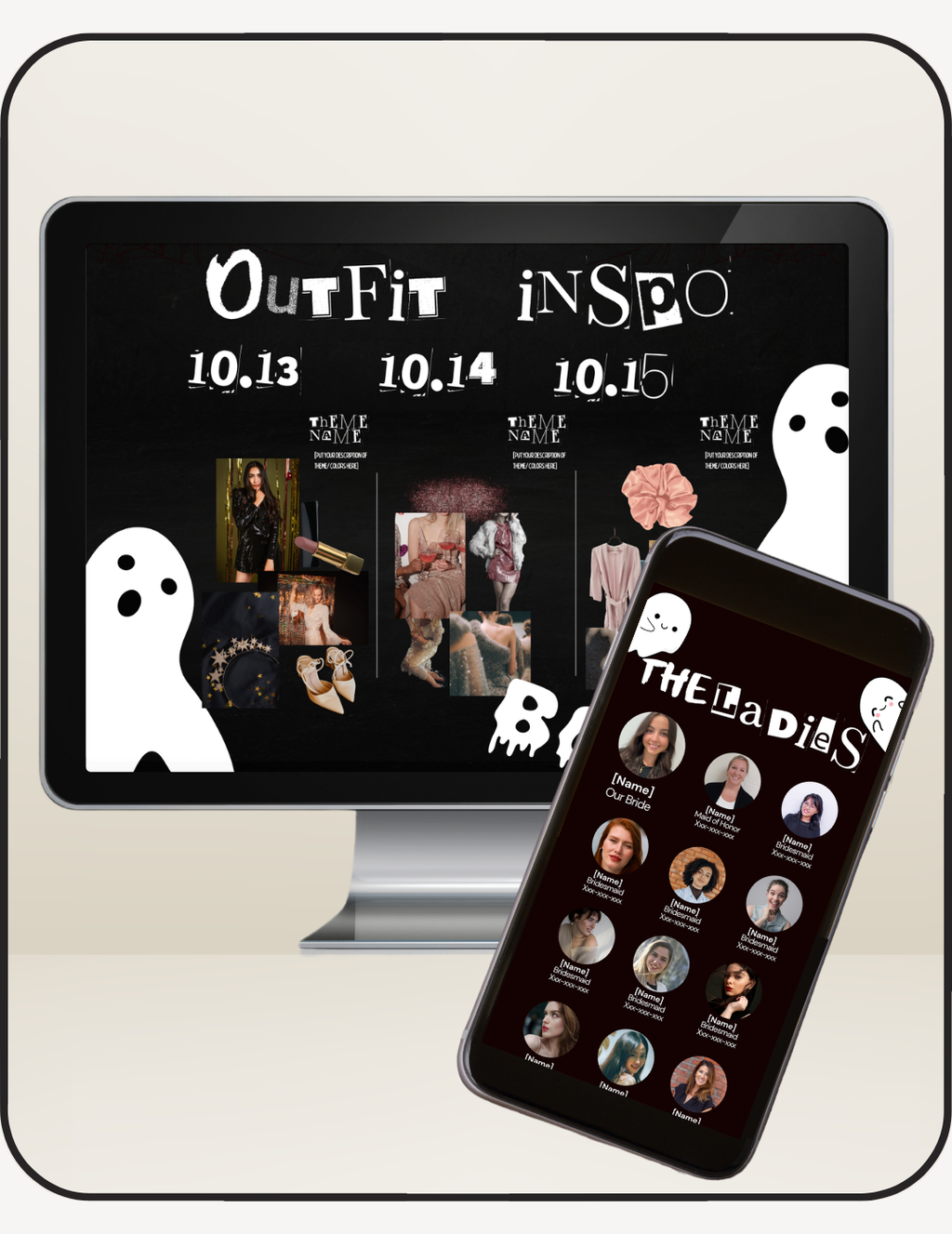 Boo Bachelorette Template