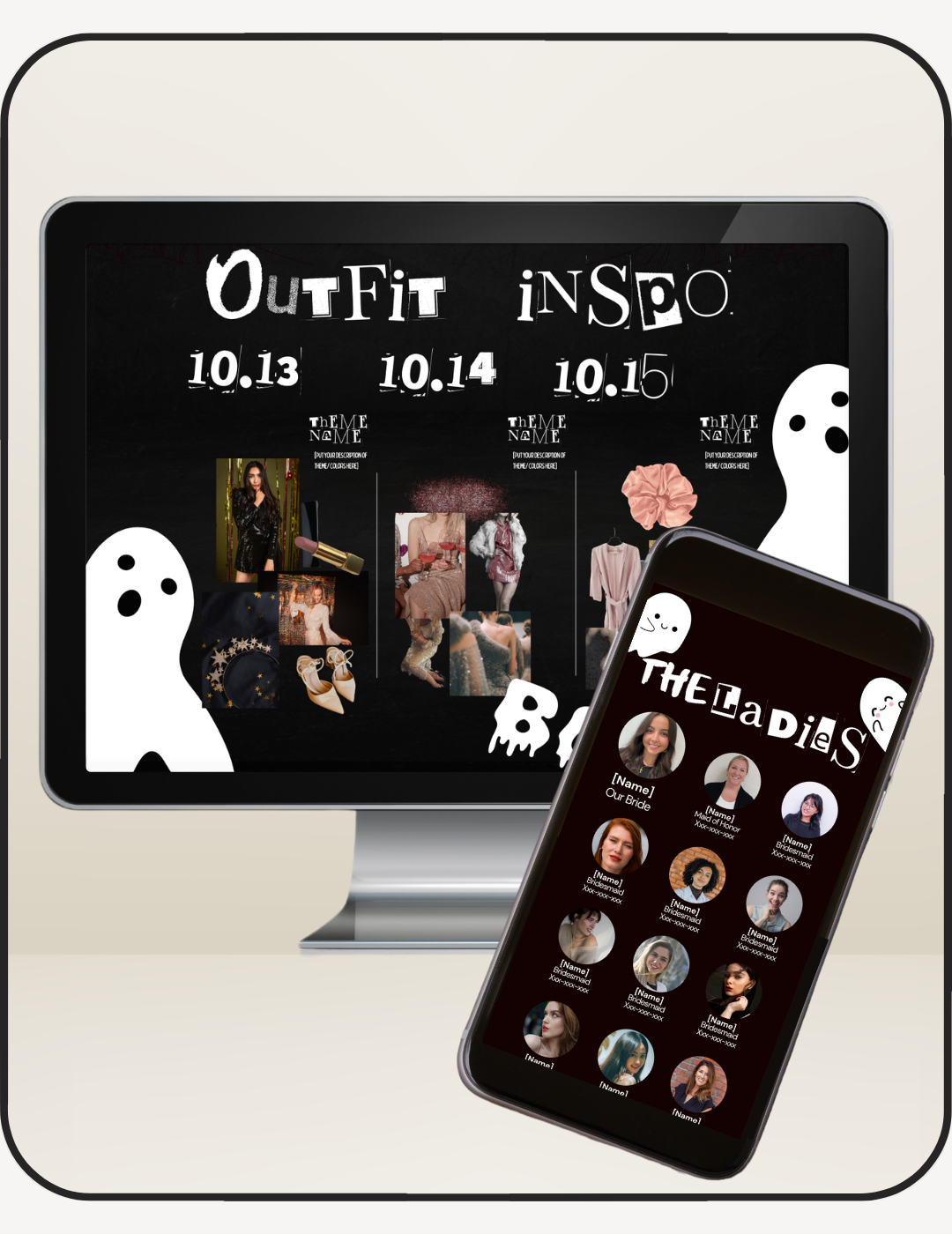 Boo Bachelorette Template