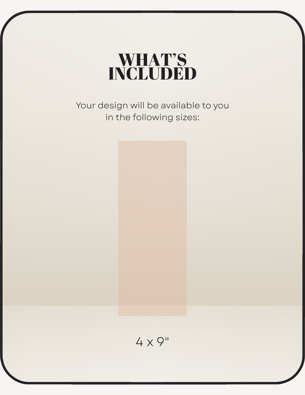 Minimalistic Wedding Menu