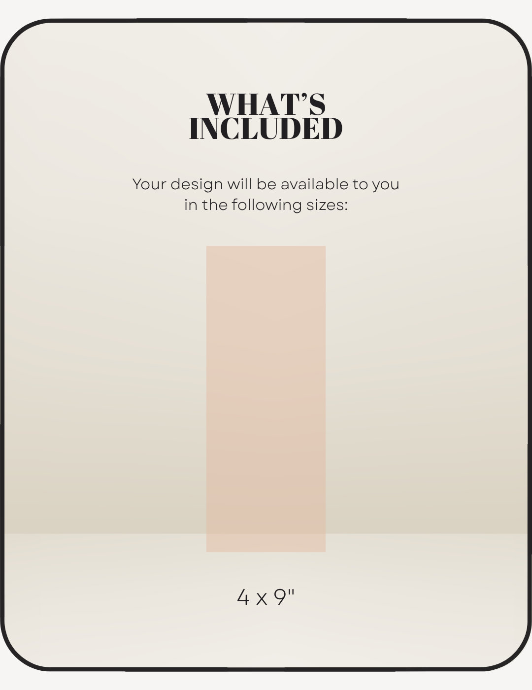 Minimalistic Wedding Menu