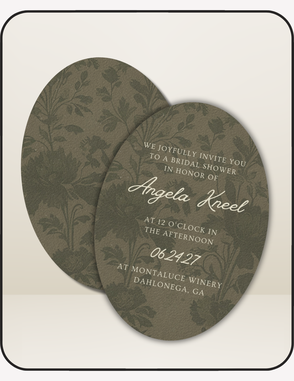 Whimsical Bridal Shower Invite
