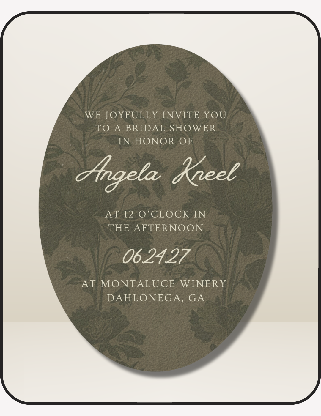 Whimsical Bridal Shower Invite