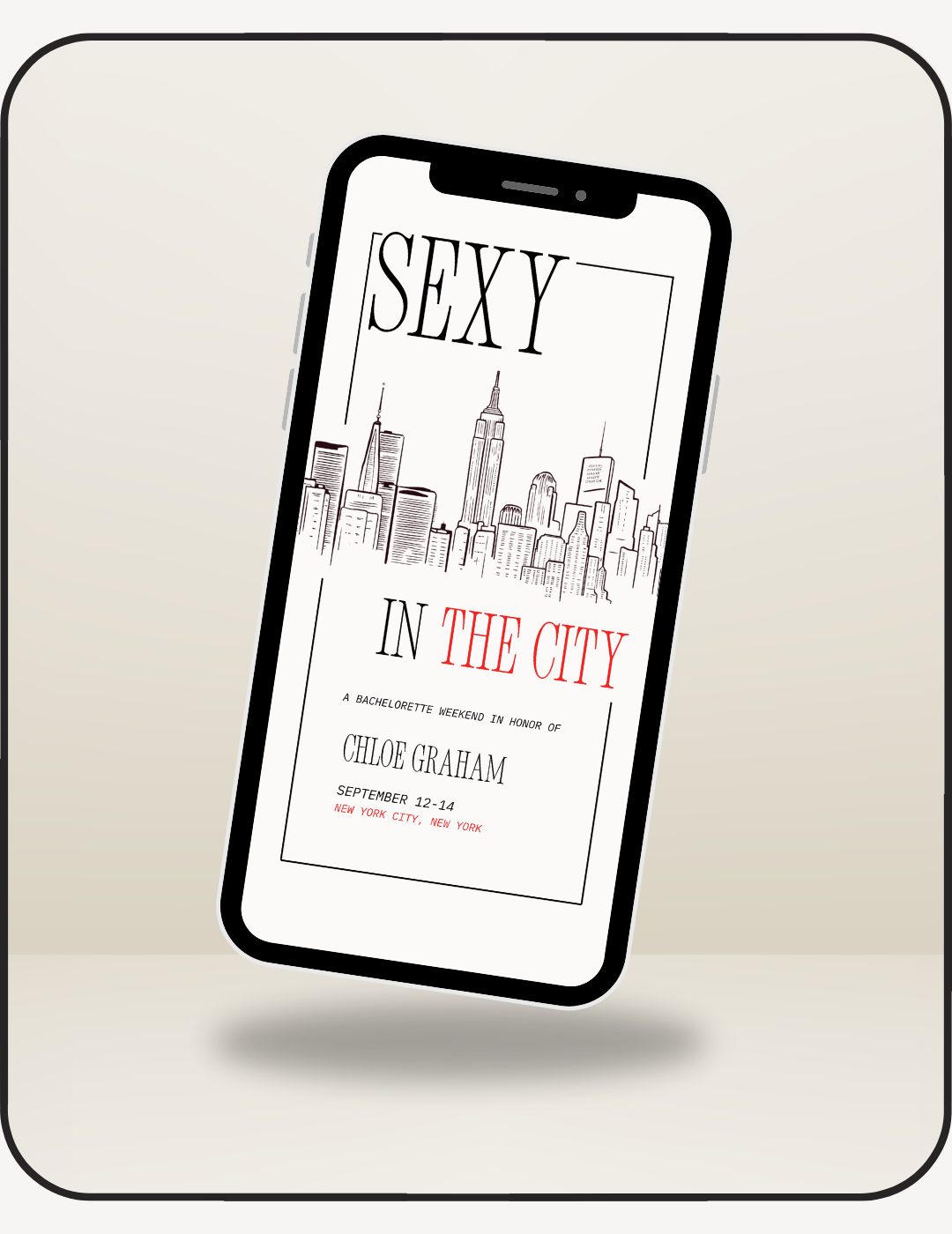 Sexy in the City Bachelorette Pack