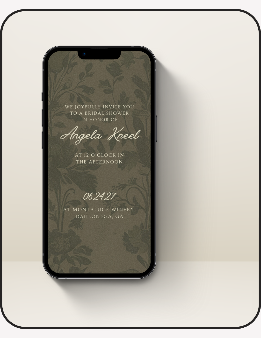 Whimsical Bridal Shower Invite