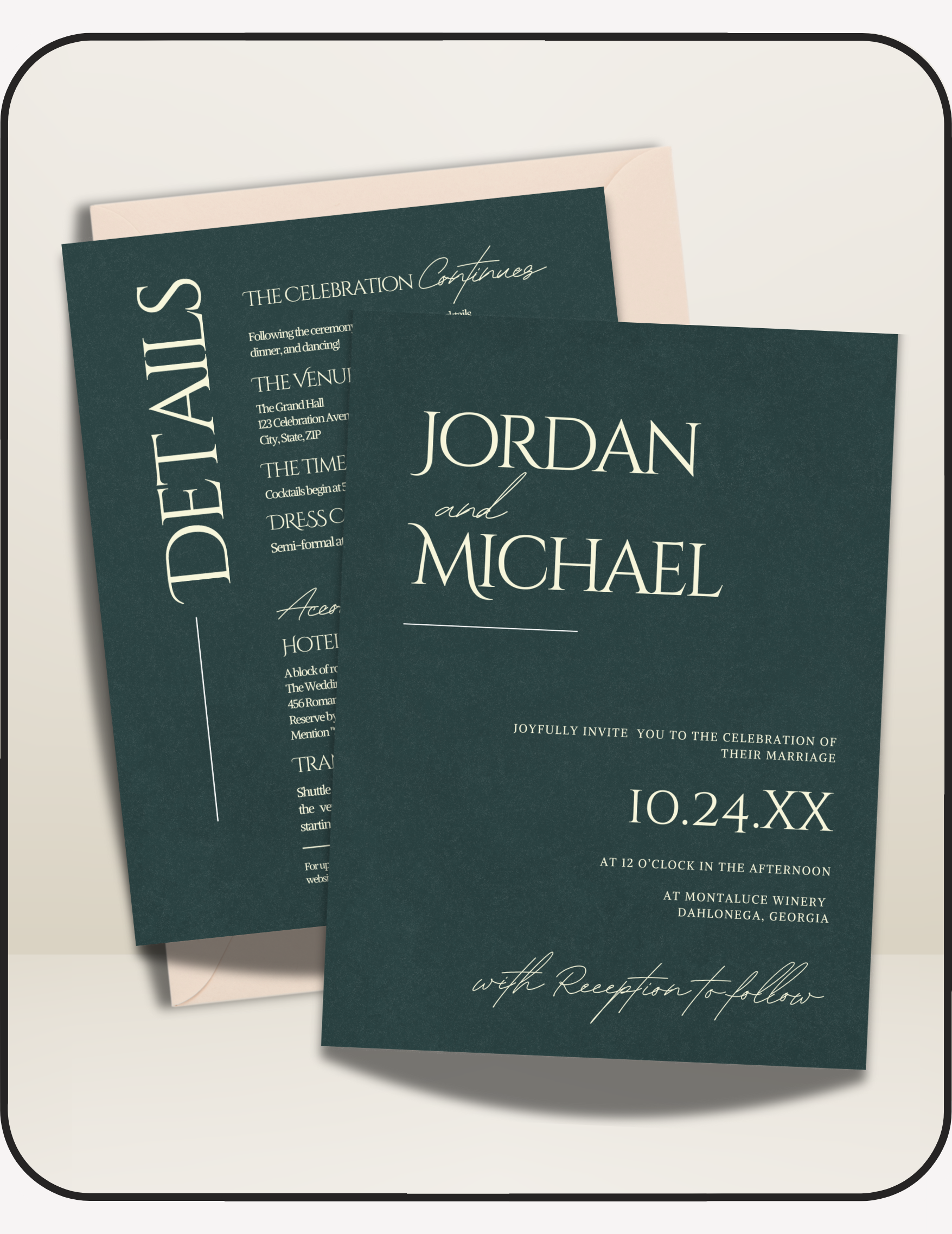 Foresty Wedding Suite
